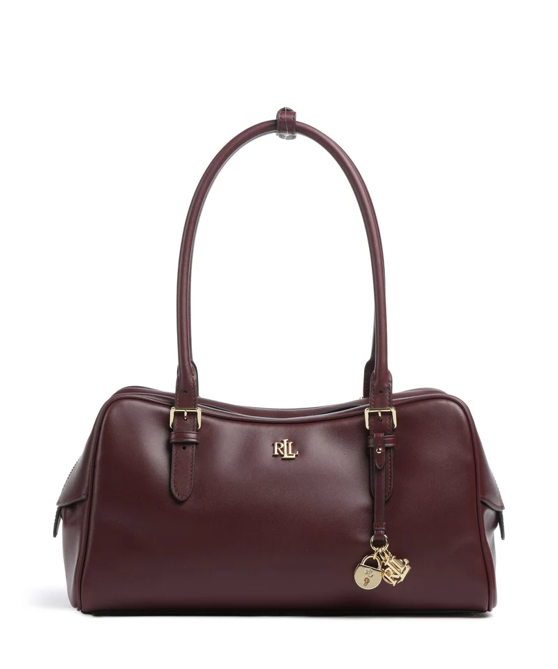 Lauren Ralph Lauren Marcy Schultertasche dark garnet