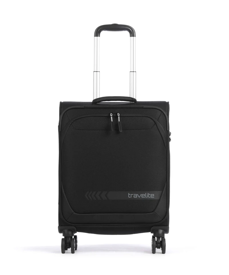 Travelite Kick Off 4-Rollen Trolley black