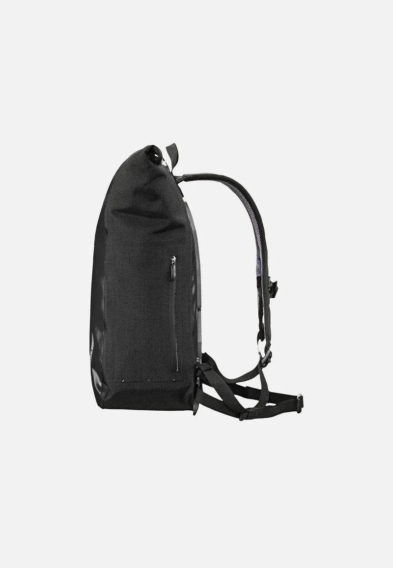 Velocity 29L Schwarz - Rolltop Rucksack