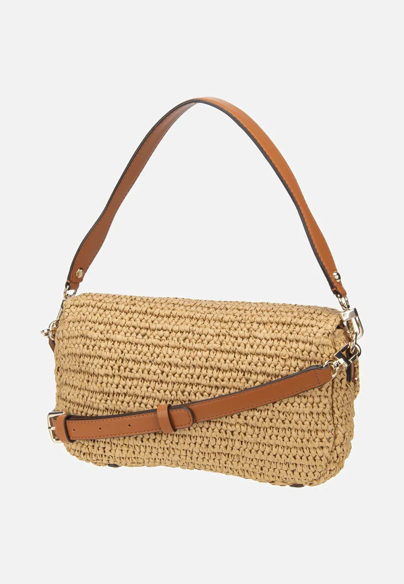 Ofelia Flap Shoulder 23190 Natural/Cognac - Schultertasche