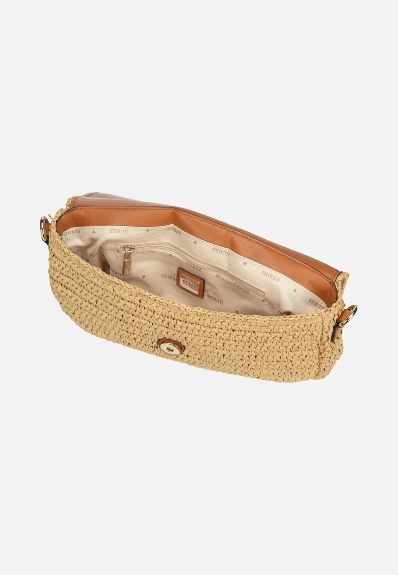 Ofelia Flap Shoulder 23190 Natural/Cognac - Schultertasche