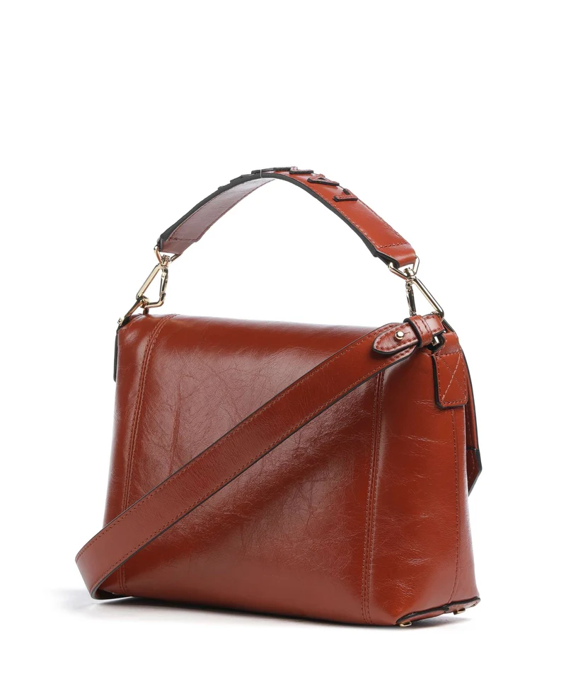 Lancel Ninon M Handtasche brick