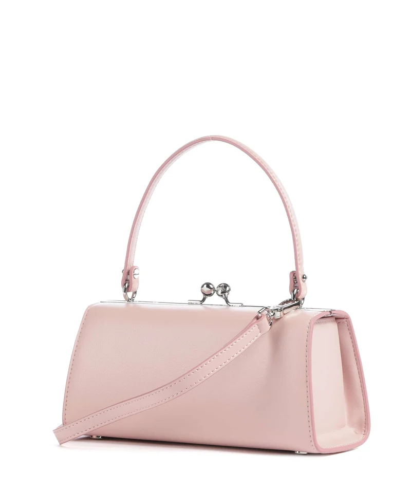Vivienne Westwood Doll Frame Smooth XL Handtasche pastel pink