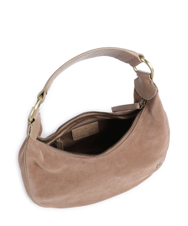 Depeche Madrid Beuteltasche taupe