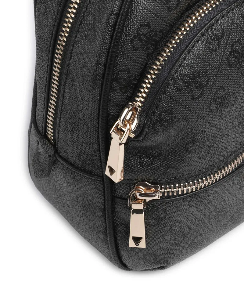 Guess Manhattan II Rucksack coal logo