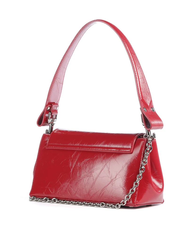 Vivienne Westwood Hazel Naplak Medium Schultertasche red
