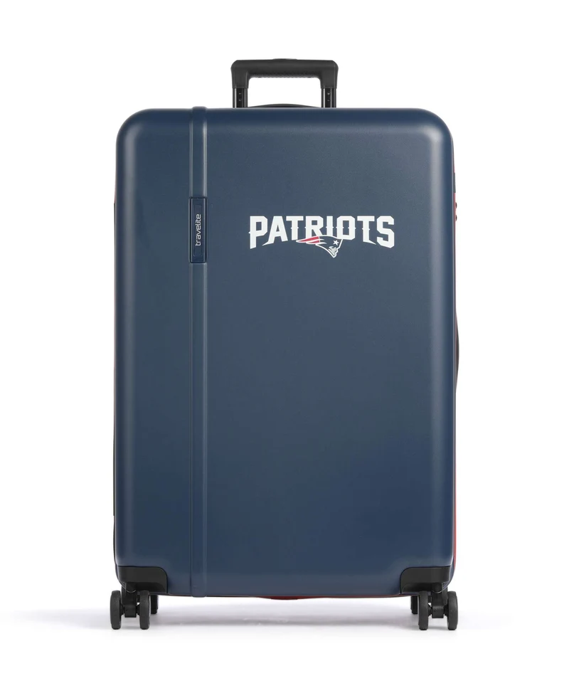 Travelite NFL 4-Rollen Trolley new england patriots