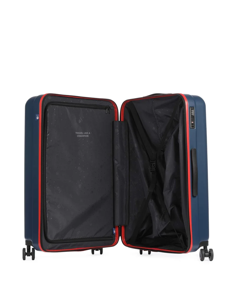Travelite NFL 4-Rollen Trolley new england patriots