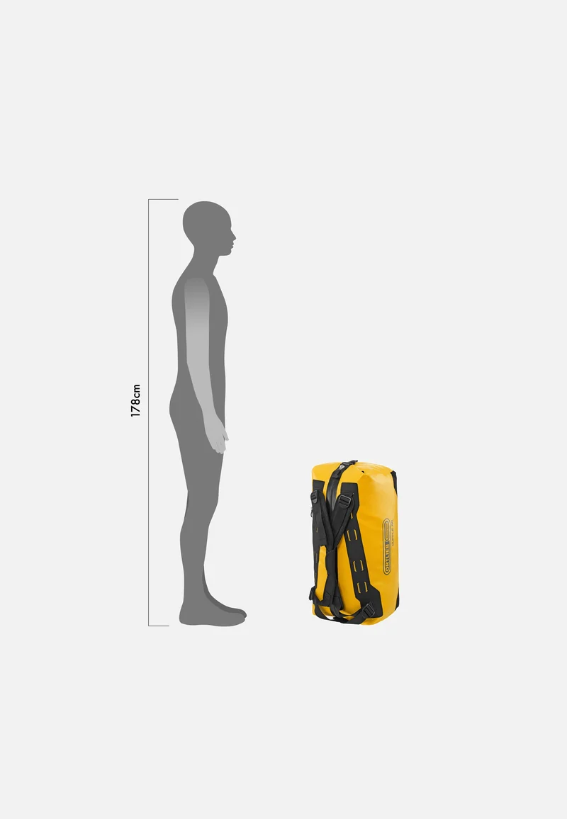 Duffle 60L Sonne-Schwarz - Duffle Bags