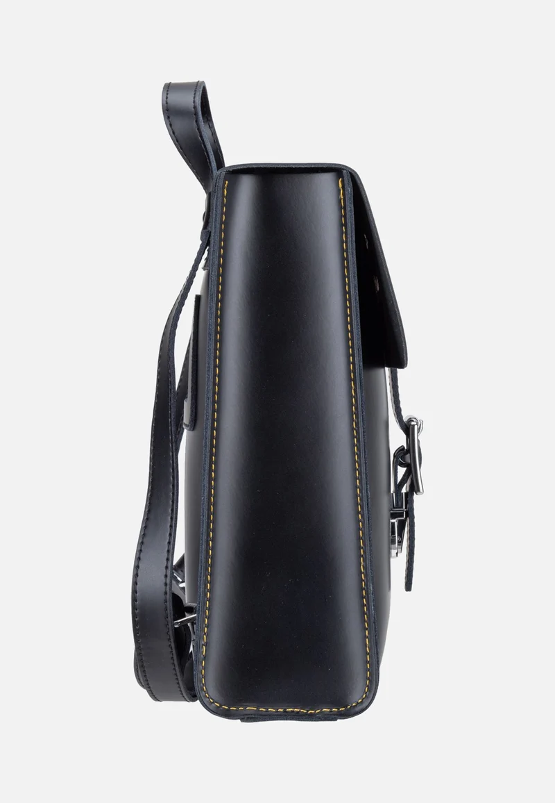 Mini Backpack Black Kiev Smooth - Rucksack