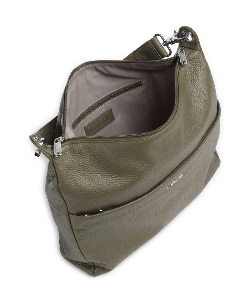 Mandarina Duck Mellow Leather Beuteltasche winter olive