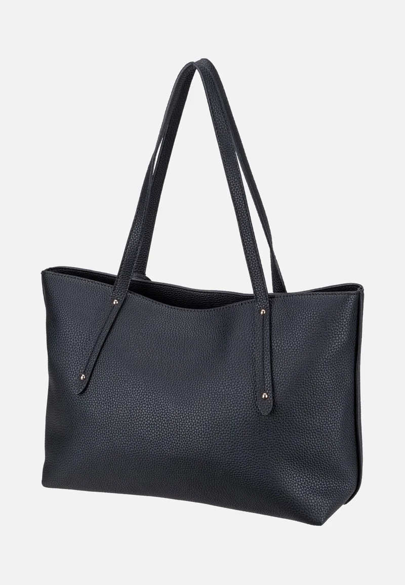 Brenton Top Zip 48240 Black - Shopper