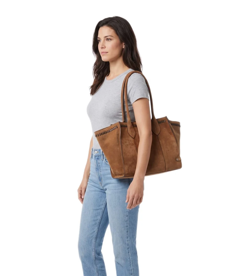 Depeche Madrid Shopper dark tan