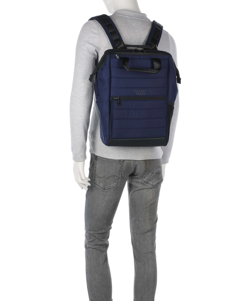 Delsey Paris Shadow 5.0 Rucksack marineblau
