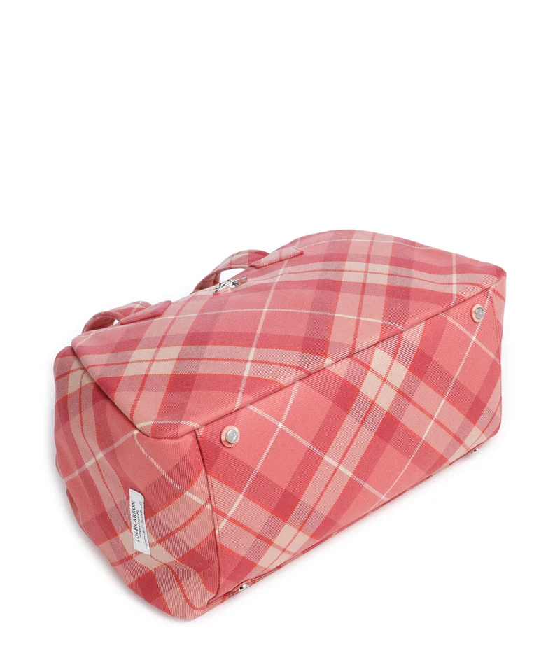 Vivienne Westwood Archive Wool Tartan Large Shopper fraser pink