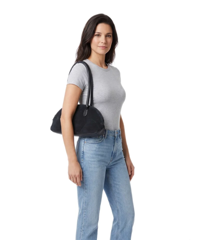 Depeche Bilbao Schultertasche ocean
