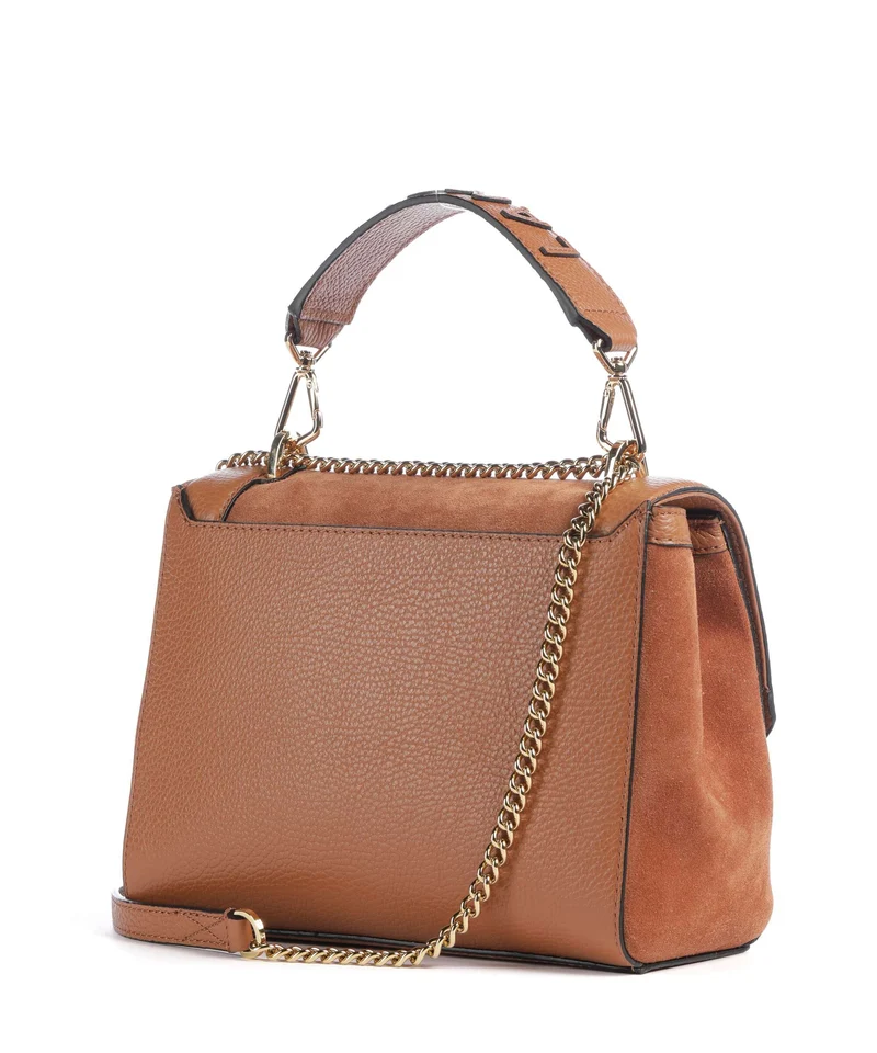 Lancel Ninon M Schultertasche camel