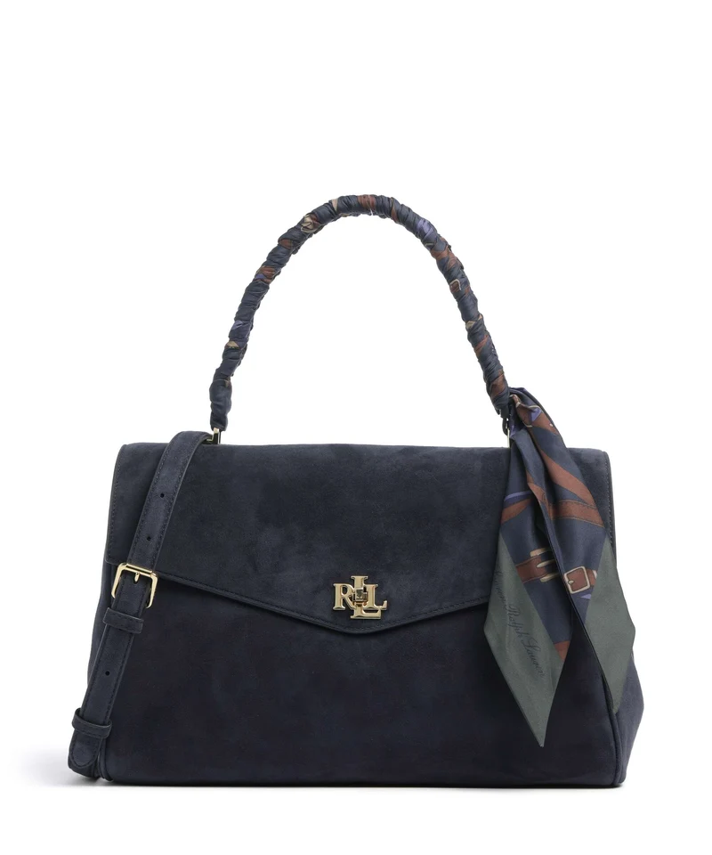 Lauren Ralph Lauren Farrah Medium Handtasche lauren navy/urban bltng/navy multi