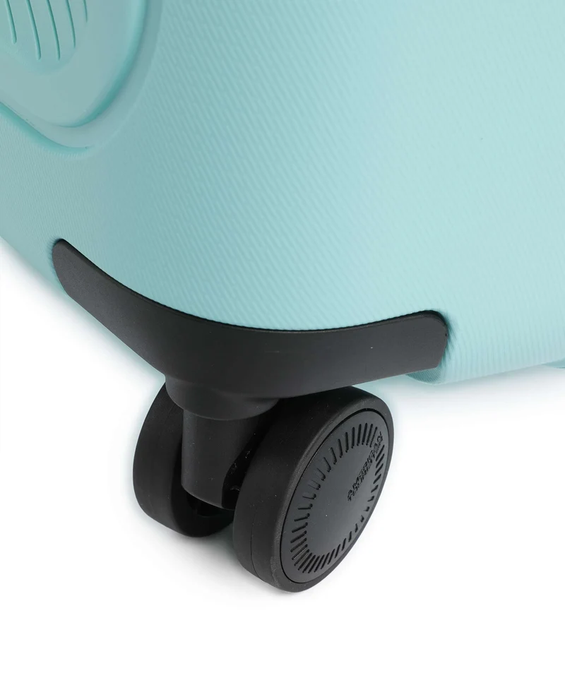 American Tourister Dashpop 4-Rollen Trolley aqua sky