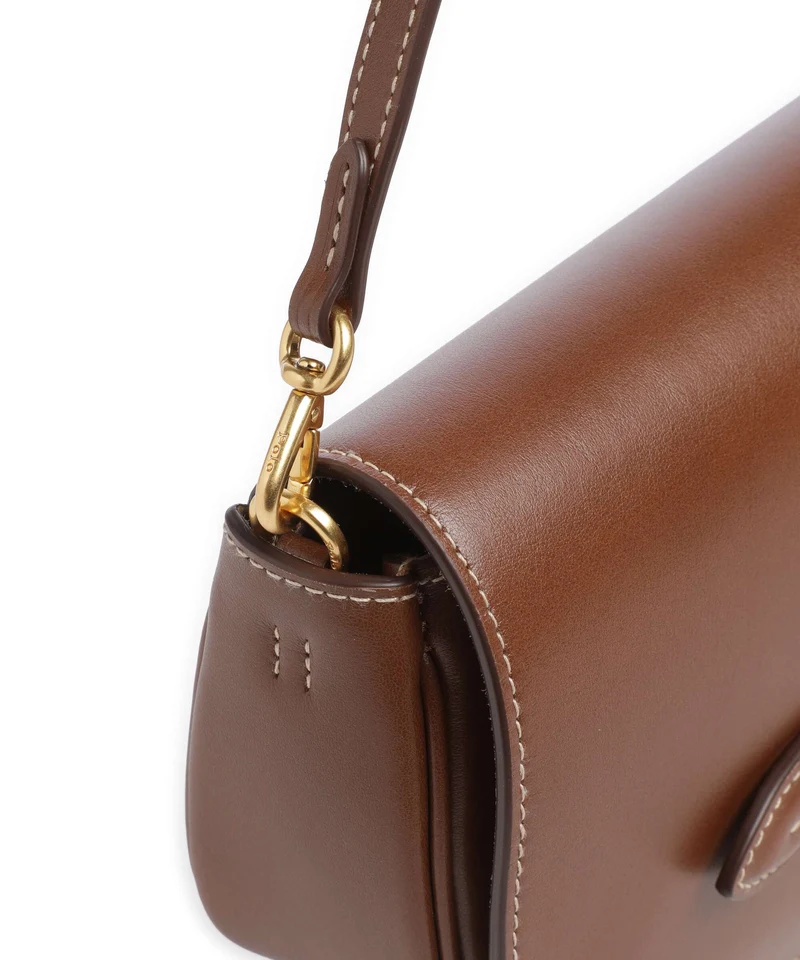 Polo Ralph Lauren Bellport Large Clutch cuoio