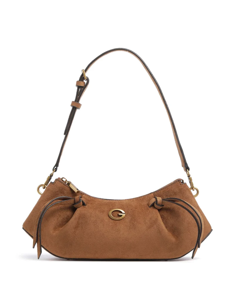 Guess Allegra Schultertasche cognac