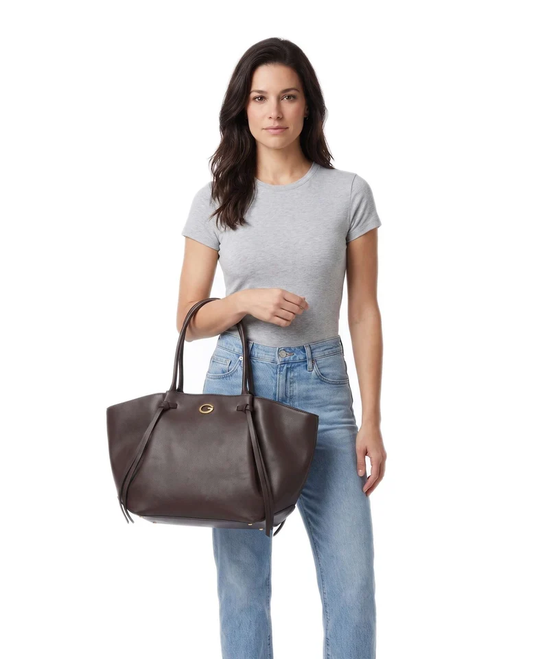 Guess Allegra Girlfriend Shopper brown