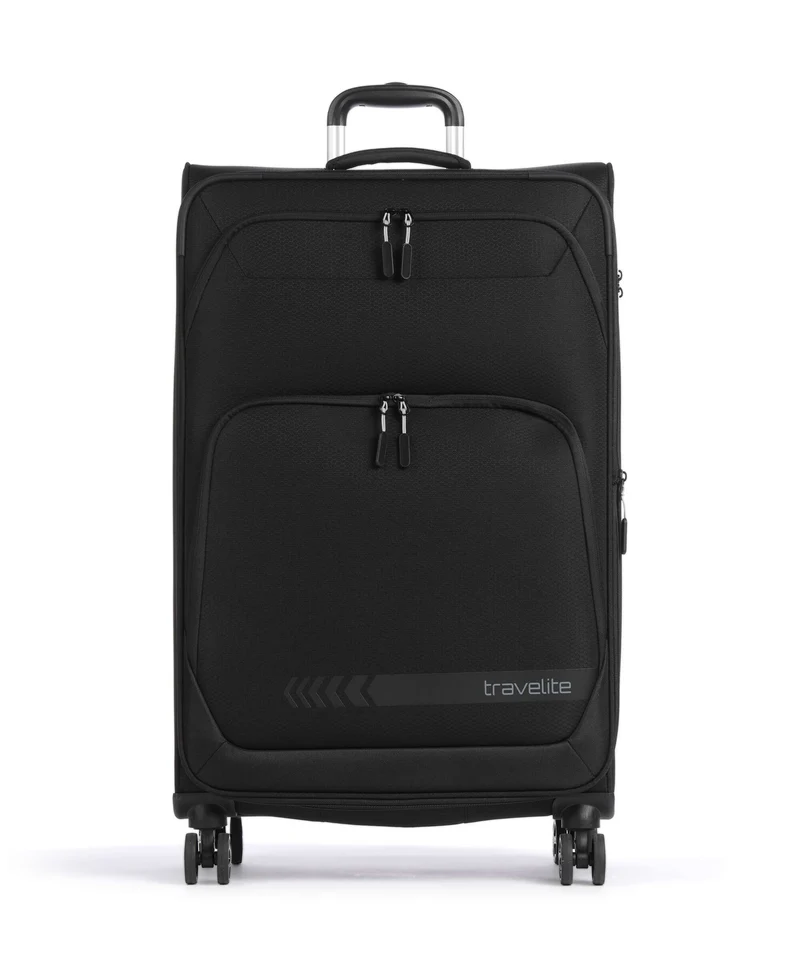 Travelite Kick Off 4-Rollen Trolley black