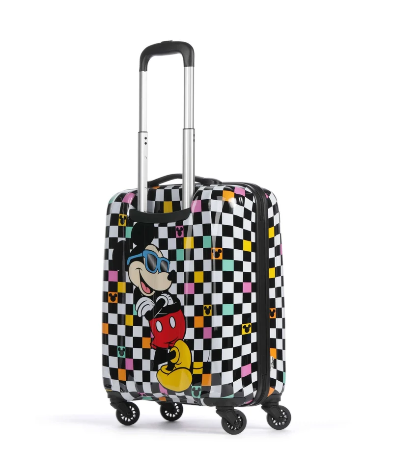American Tourister Hypertwist 4-Rollen Trolley mickey check
