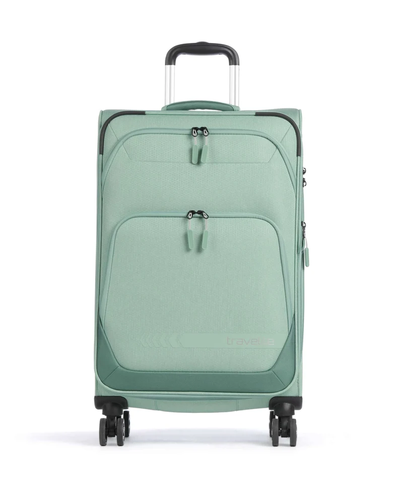 Travelite Kick Off 4-Rollen Trolley sage green