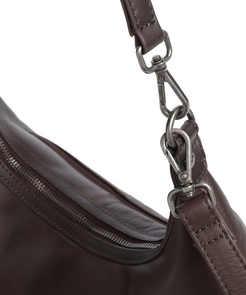 The Chesterfield Brand Wax Pull Up Cow Fierra Beuteltasche brown
