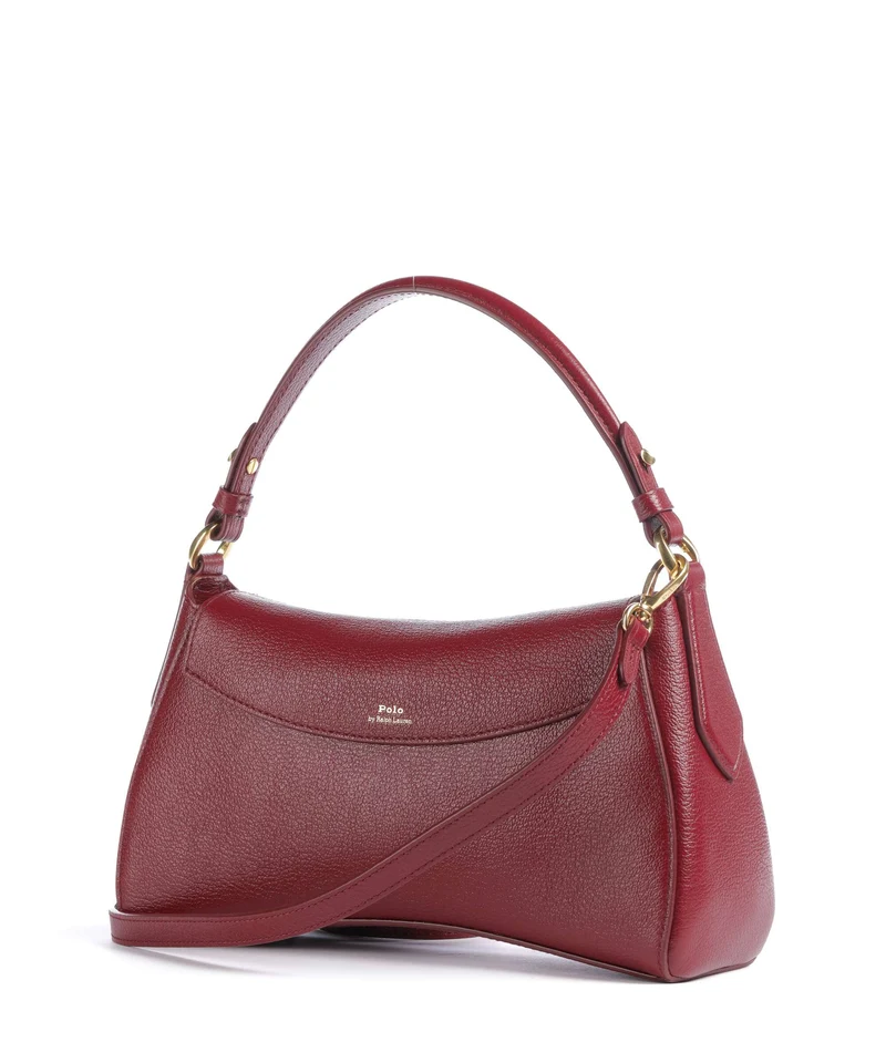 Polo Ralph Lauren Blaze Small Schultertasche currant