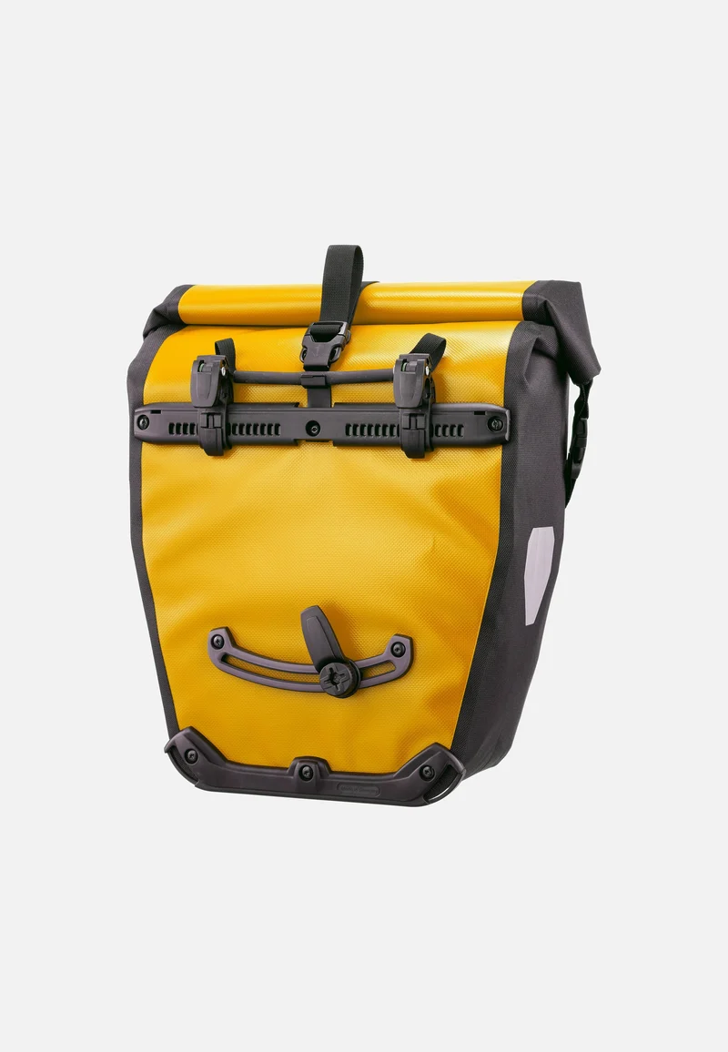 Back-Roller Sonnengelb Schwarz 2er Set - Fahrradtasche