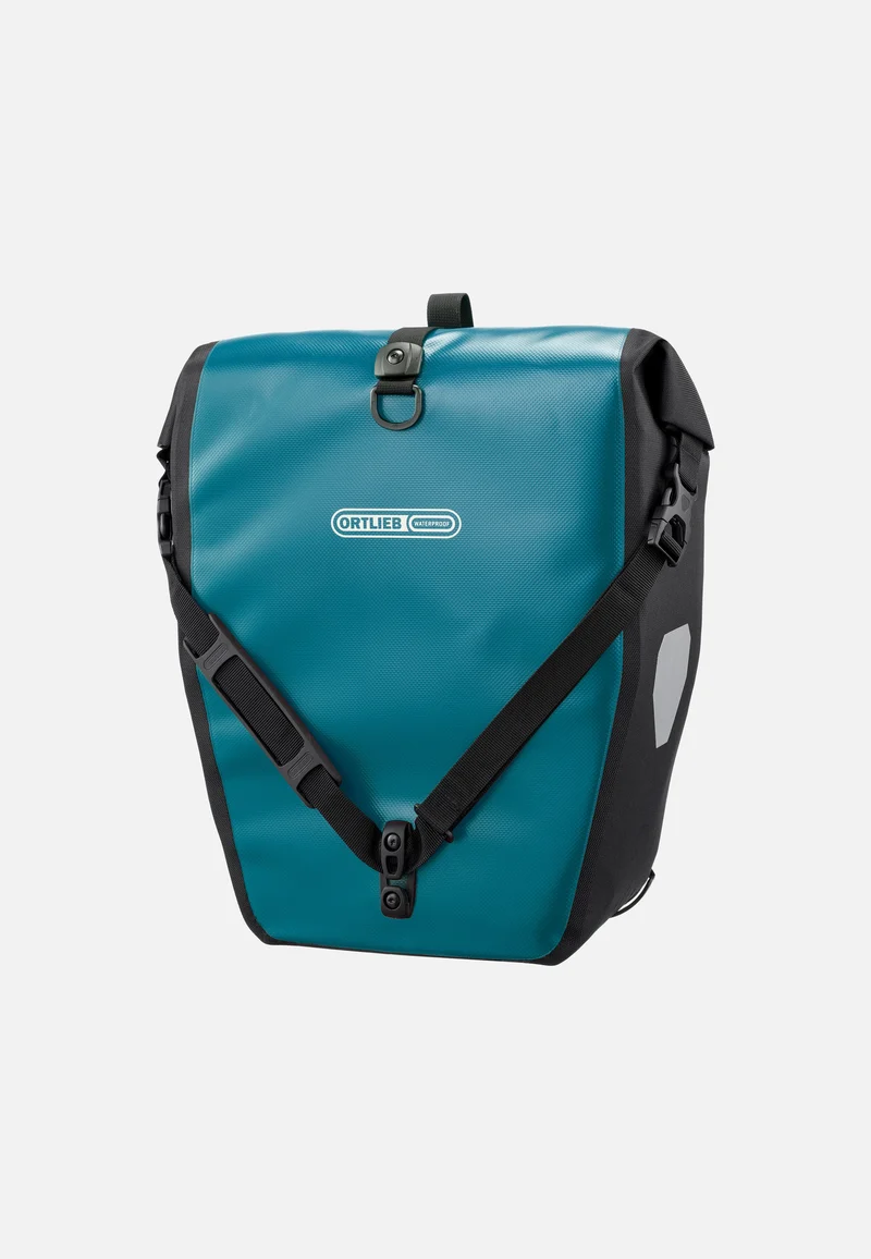 Back-Roller Petrol Schwarz - Fahrradtasche