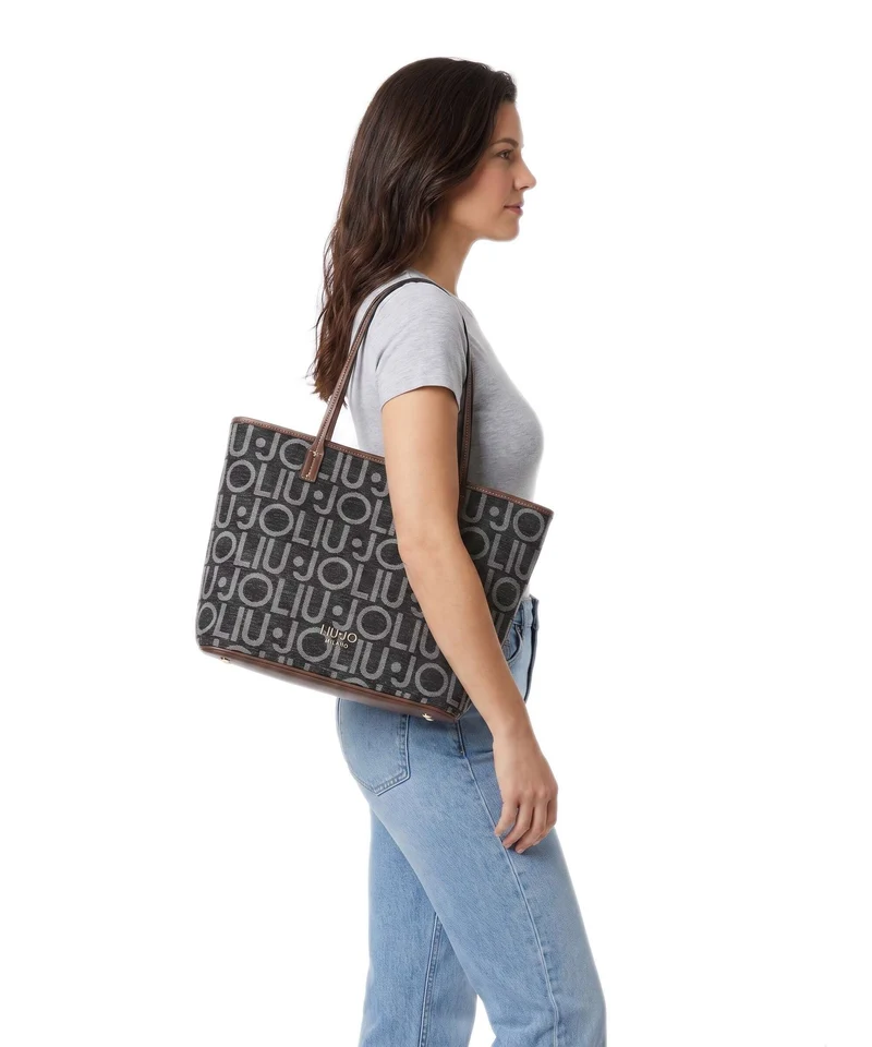 Liu Jo Evrim M Shopper nero