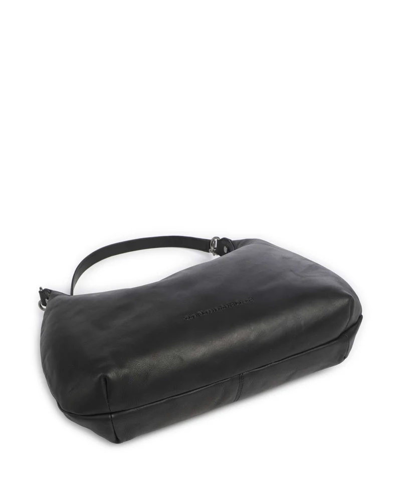 The Chesterfield Brand Wax Pull Up Cow Fierra Beuteltasche black