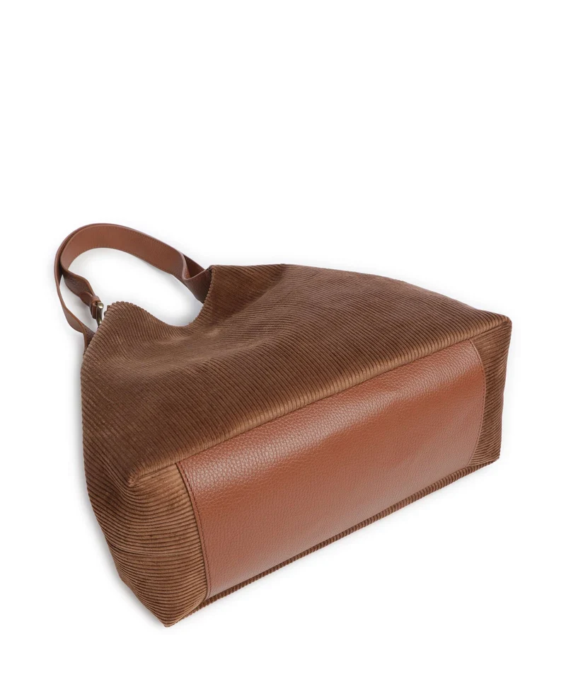 Coccinelle C-Easy Corduroy Shopper cognac