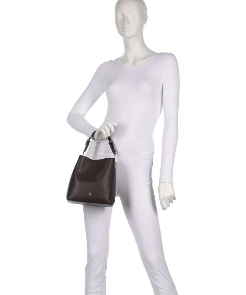 Aigner Delia S Bucket Handtasche soil brown