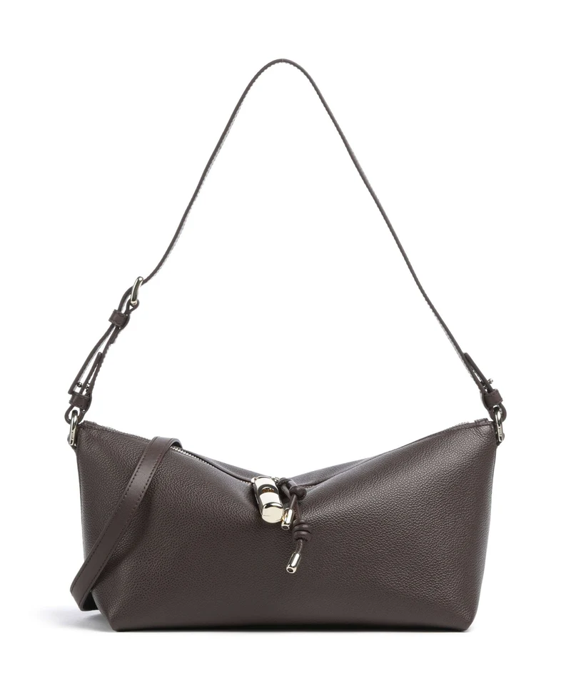 Furla Debby Mini Schultertasche cioccolato