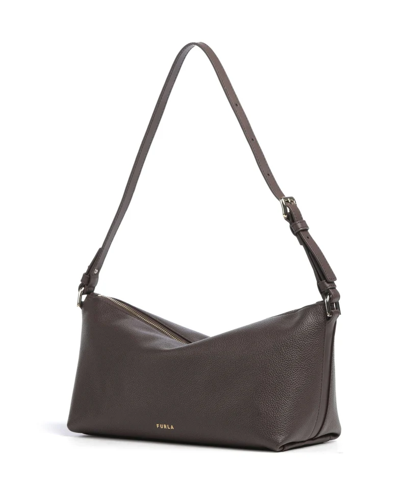 Furla Debby Mini Schultertasche cioccolato
