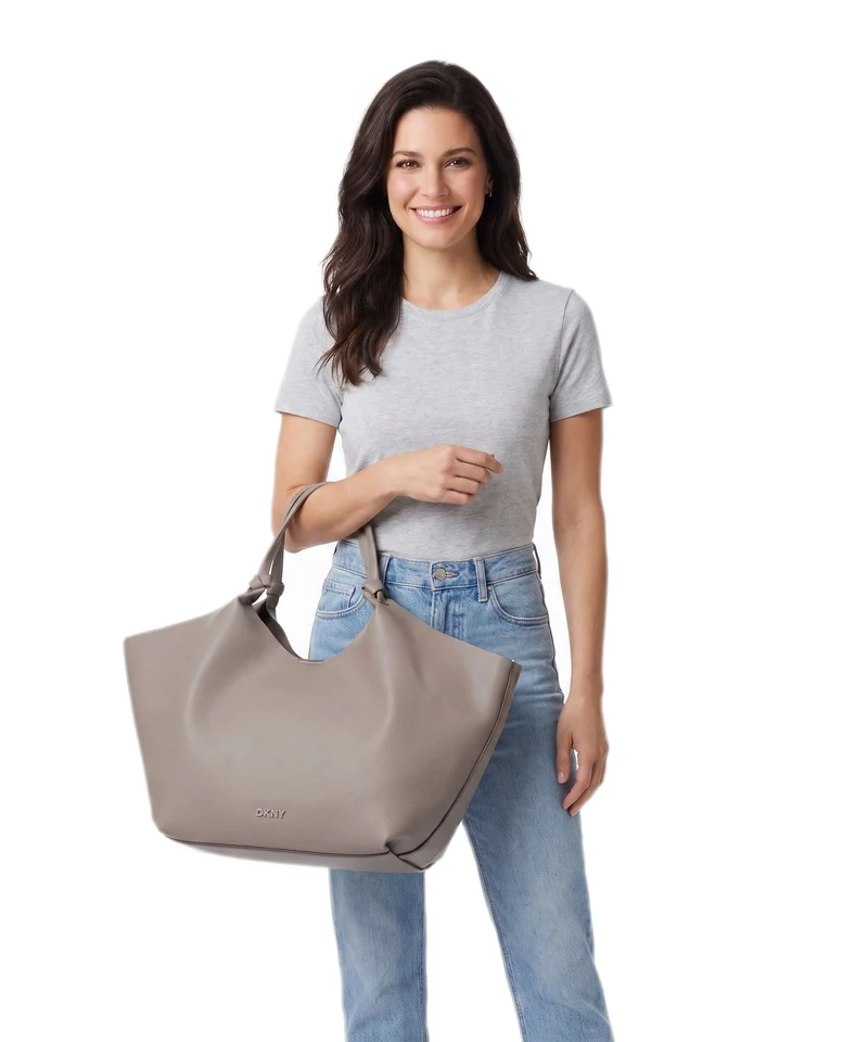 DKNY Paula Large Shopper mink