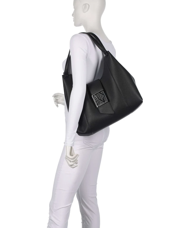 Armani Exchange Susy Soft Beuteltasche black