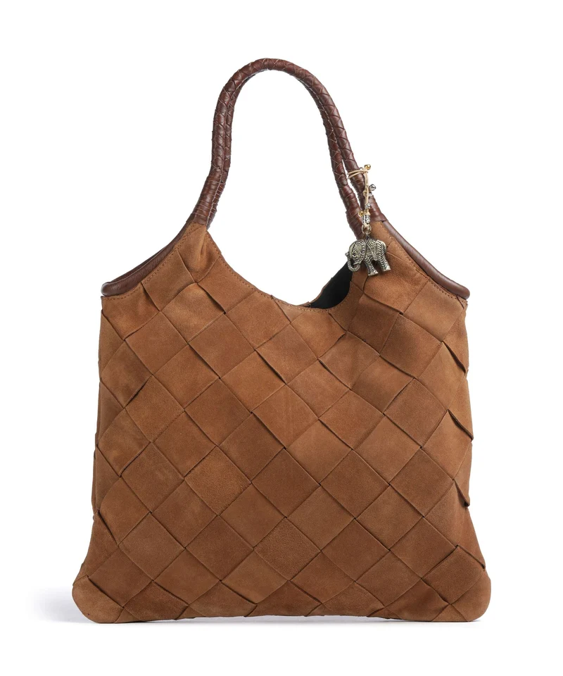 Anokhi Beuteltasche tan