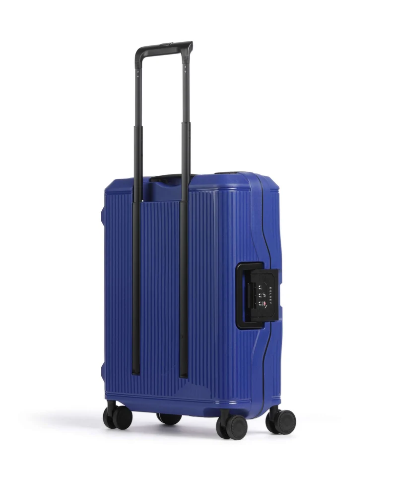 Delsey Paris Vauban Slim 4-Rollen Trolley electric blue