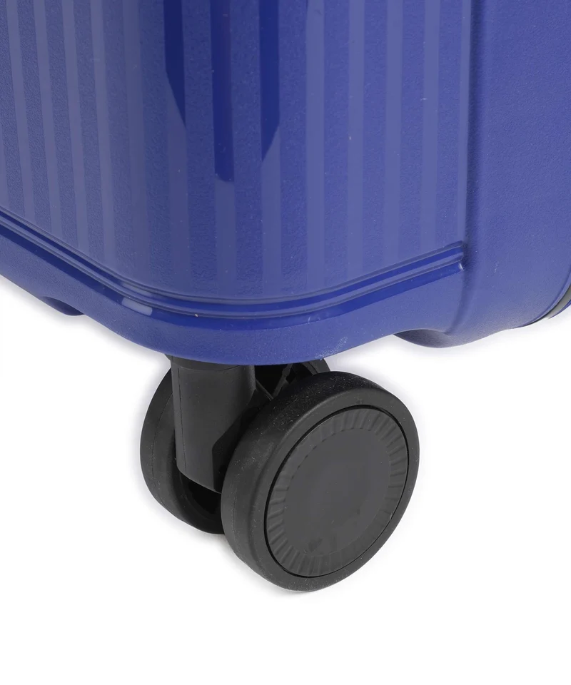 Delsey Paris Vauban Slim 4-Rollen Trolley electric blue
