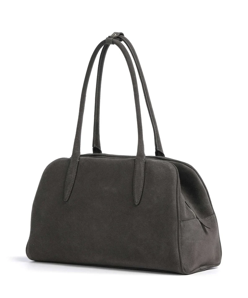 Abro Suede Amara Schultertasche grey
