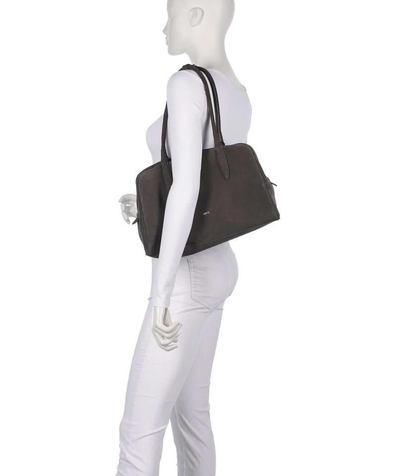 Abro Suede Amara Schultertasche grey