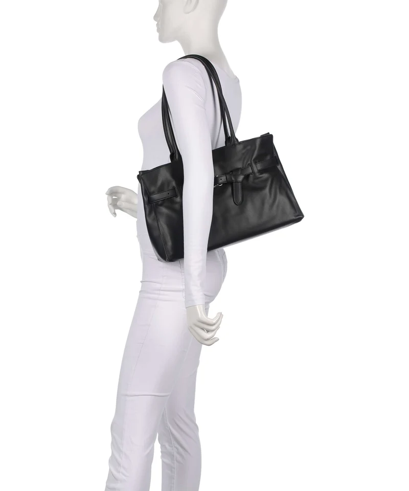 Coccinelle Sabine Soft Shopper noir