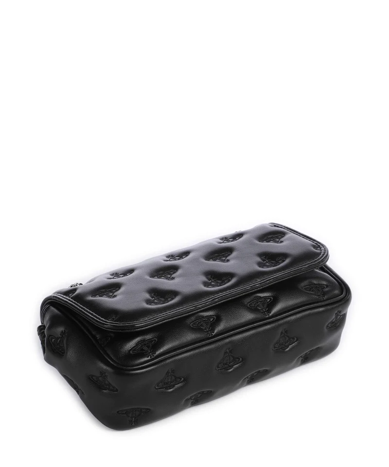 Vivienne Westwood Chain Multi Orb Soft Schultertasche black