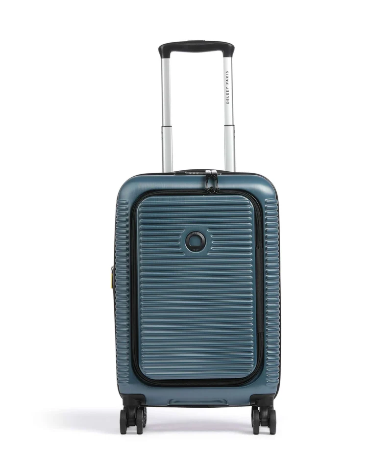 Delsey Paris Freestyle 4-Rollen Trolley blue