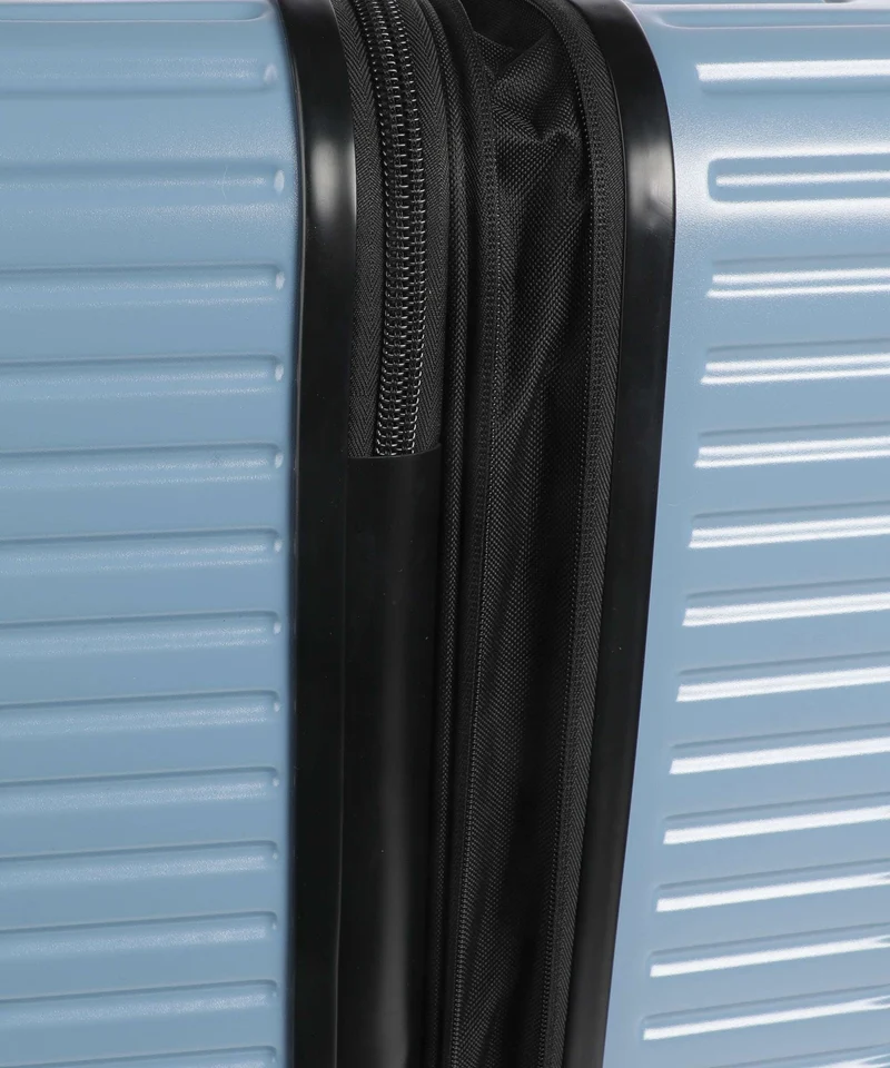 Delsey Paris Caumartin Plus 4-Rollen Trolley zinc blue